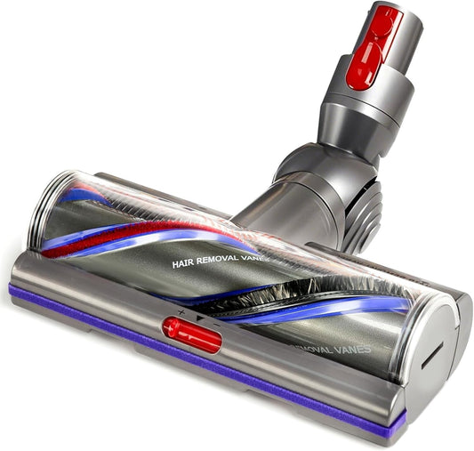 High Torque Brush Head Replacement Vacuum Attachment for Dyson V11 V15 V10 V8 V7,Vacumm Head with Anti-Tangle and Adjustable Suction Compatible with Dyson Parts NO. 970100-05 & 970100-04