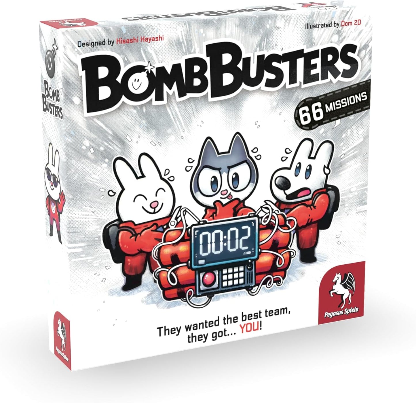 Pegasus Spiele Bomb Busters Board Game: 2-5 Players, Age 12+