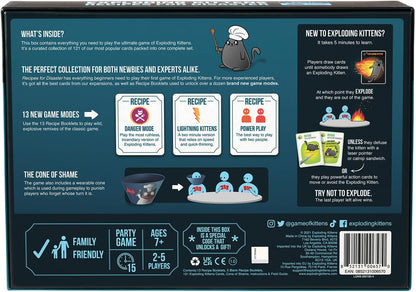 Exploding Kittens LLC - A Russian Roulette Card Game, Easy Family-Friendly Party Games - Card Games for Adults, Teens & early-stage - 2-5 Players