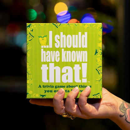 Hygge Games 21026 ...I Should Have Known That! Trivia Game, Green