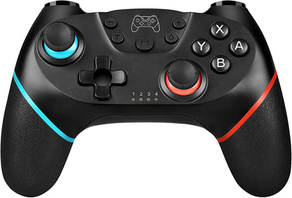 Zakgbxbig Wireless Pro Controller for Switch Lite, Controller for Switch Remote Gamepad Joystick, Turbo and Dual Vibration (White)