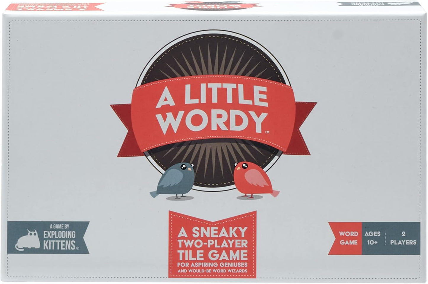 Exploding Kittens A Little Wordy - Family-Friendly Party Games - Card Games for Adults, Teens and early-stage, Multicoloured (Word-CORE-1)