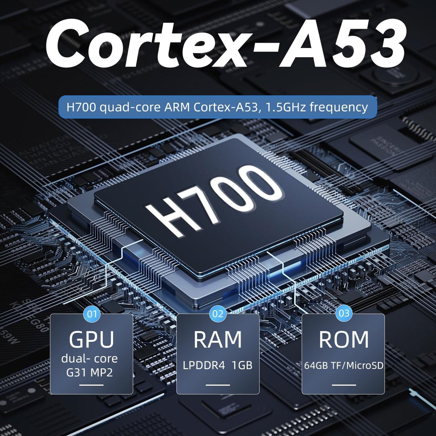 Anbernic RG35XX H Retro handheld model, Support HDMI TV Output 5G WiFi Bluetooth 4.2, 3.5 Inch IPS Screen Linux System Built-in 64G TF Card 5515 Games (RG35XXH Transparent Purple)