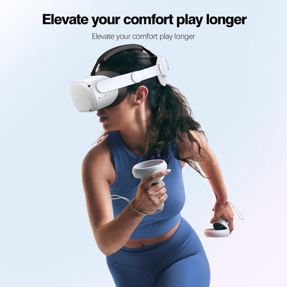 Head Strap Compatible with Oculus Quest 2,Meta Quest 2 Accessories Adjustable Elite Strap Replacement for Enhanced Comfort Support and Gaming Immersion in VR (Comfort Head Strap only)
