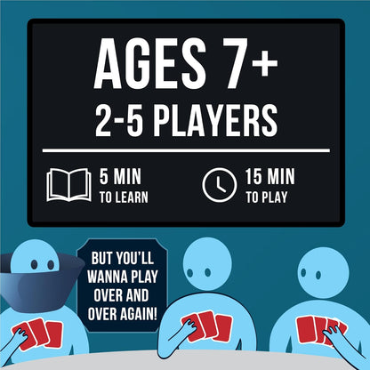 Exploding Kittens LLC - A Russian Roulette Card Game, Easy Family-Friendly Party Games - Card Games for Adults, Teens & early-stage - 2-5 Players