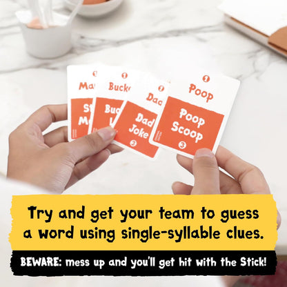 Exploding Kittens LLC Exploding Kittens Poetry for Neanderthals by Exploding Kittens - Card Games for Adults Teens & early-stage - Fun Family Games