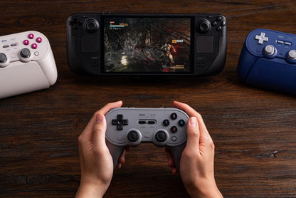 Wireless Bluetooth Gaming Controller for Switch 2, Switch and PC, TMR Joysticks, Hall Effect Triggers, Programmable Back Buttons, Swappable ABXY Buttons, Charging Dock