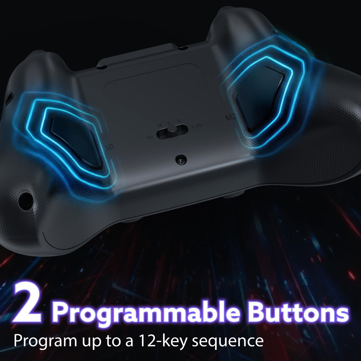 Wireless Bluetooth Game Controller for Switch 2, Switch and Switch Lite, Replacement Gamepad with Precision Joystick, Responsive Controls, Ergonomic Design
