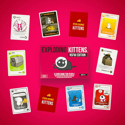 Exploding Kittens NSFW by - for Adults and Teens - A Russian Roulette Card Game