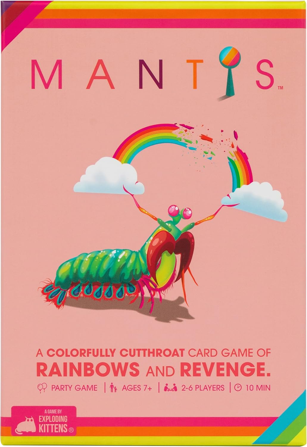 Exploding Kittens Mantis (by Exploding Kittens), Multicolor, MNTS-CORE-5