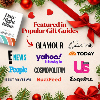Romantic Couples Gift - Fun & Adventurous Date Night Box - Scratch Off Card Game with Exciting Date Ideas for Couple: Girlfriend, Boyfriend, Newlywed, Wife or Husband.
