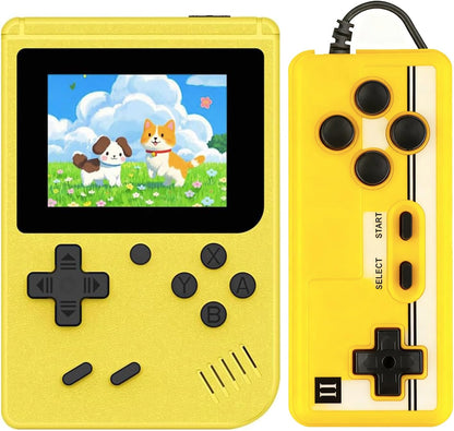 Retro handheld model with 500 Classic FC Games - 2.8 Inch Screen, Blue