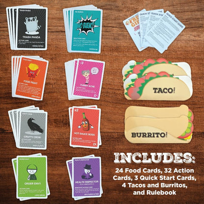 Taco vs Burrito - The Wildly Popular and Surprisingly Strategic Card Game Created by a 7 Year Old