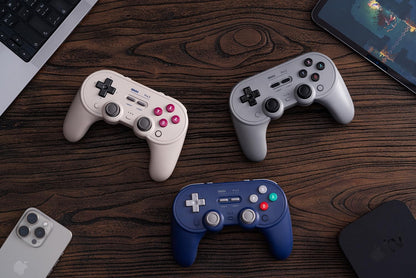 Wireless Bluetooth Gaming Controller for Switch 2, Switch and PC, TMR Joysticks, Hall Effect Triggers, Programmable Back Buttons, Swappable ABXY Buttons, Charging Dock