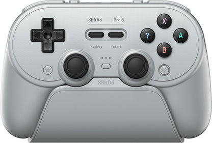 Wireless Bluetooth Gaming Controller for Switch 2, Switch and PC, TMR Joysticks, Hall Effect Triggers, Programmable Back Buttons, Swappable ABXY Buttons, Charging Dock
