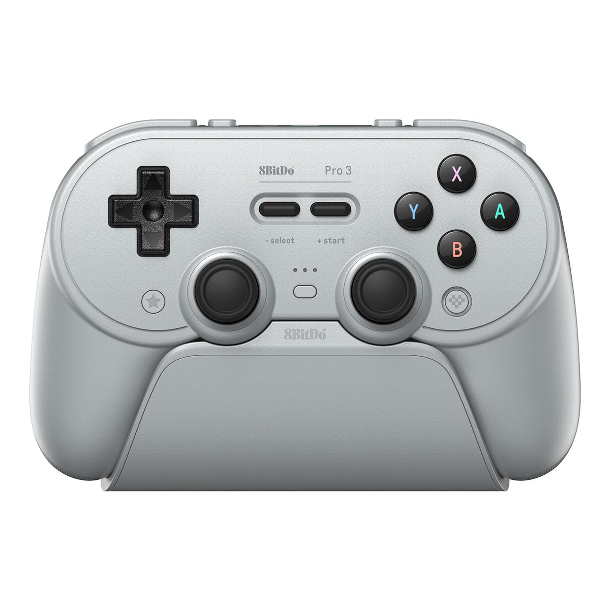 Wireless Bluetooth Gaming Controller for Switch 2, Switch and PC, TMR Joysticks, Hall Effect Triggers, Programmable Back Buttons, Swappable ABXY Buttons, Charging Dock