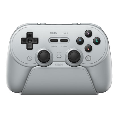 Wireless Bluetooth Gaming Controller for Switch 2, Switch and PC, TMR Joysticks, Hall Effect Triggers, Programmable Back Buttons, Swappable ABXY Buttons, Charging Dock