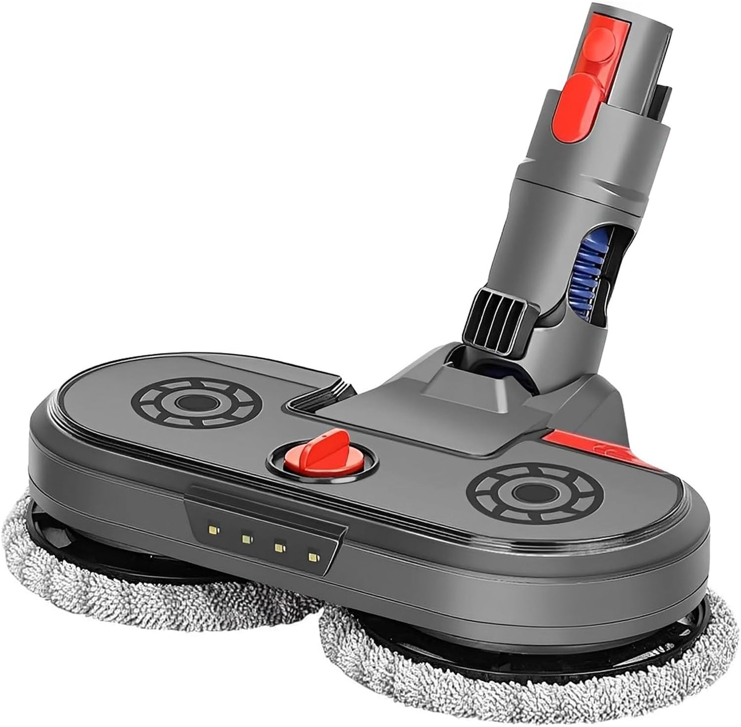 Hygieia Electric Mop Head Attachment for Dyson V7 V8 V10 V11 V15 (SV22) Cordless Vacuum Cleaners, 8X Washable Mop Pads Included, Accessories for Dyson Mop Head