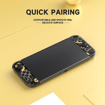 Wireless Game Controllers for Switch, Left and Right Replacement Controllers, Motion Control, Dual Vibration, Wake-Up Function, Ergonomic Grip