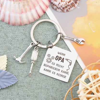 Grandpa Gift, Grandpa Keyring, Cool Gifts for Grandpa Gift, Christmas, Best Grandpa Gift, Birthday, Meaningful Gift for Grandpa from Grandson Granddaughter Father's Day Gifts for Grandpa Valentine's