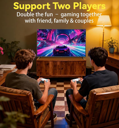 Retro handheld model with 20000+ Games & 23 Emulators, 4K HDMI Game Stick, Wireless Retro handheld model Retro Drive, Dual 2.4GHz Wireless Controllers Plug and Play Video handheld model for TV
