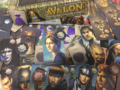 Indie Boards & Cards The Resistance Avalon Stratergy Game, Pack of 1, Multi-colored