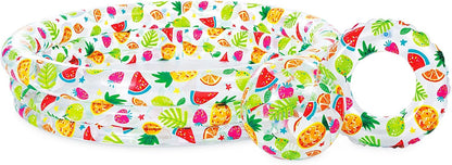 Intex Pineapple Splash Baby Pool Set