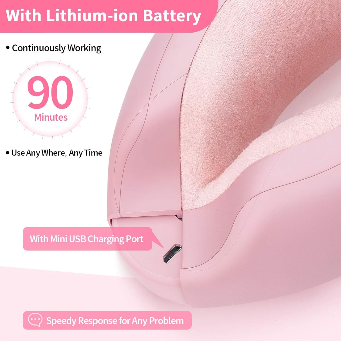 Eye Massager with Heat, Vibration and Warm Compress, Smart Sleeping Eyes Mask with Bluetooth Can Connect with Phone for Music, Thanksgiving Day Gift Idea