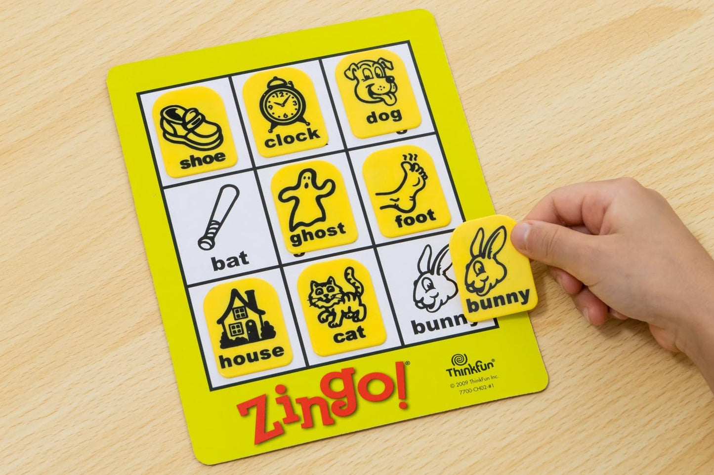 ThinkFun Zingo Bingo Game – Award Winning Educational Board Game for early-stage Age 4+
