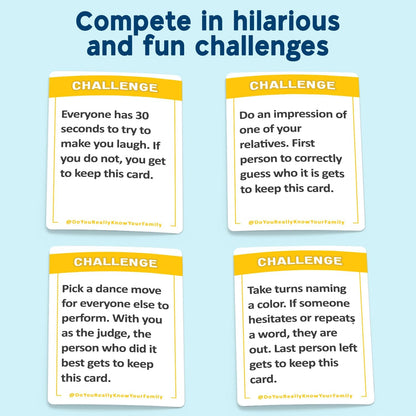 Moose Toys Do You Really Know Your Family Card Game
