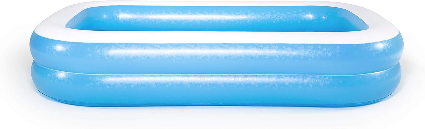 BESTWAY Rectangular Water Pool, 262 x 175 x 51 cm, Blue, BW54006-20