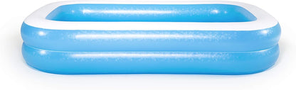 BESTWAY Rectangular Water Pool, 262 x 175 x 51 cm, Blue, BW54006-20
