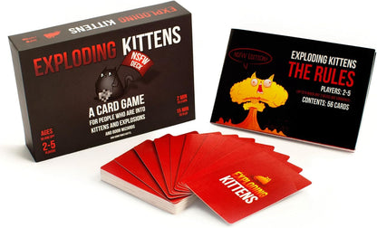 Exploding Kittens NSFW by - for Adults and Teens - A Russian Roulette Card Game