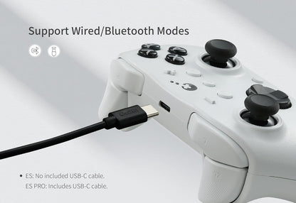 GuliKit ES PRO Fastest Wireless E-sports PC Game Controller with Lowest Wireless Latency 3.25ms, 4000-level Anti-Drift snap-fit TMR Joysticks, Compatible with Windows/Switch/Android/Switch 2 Wake-up