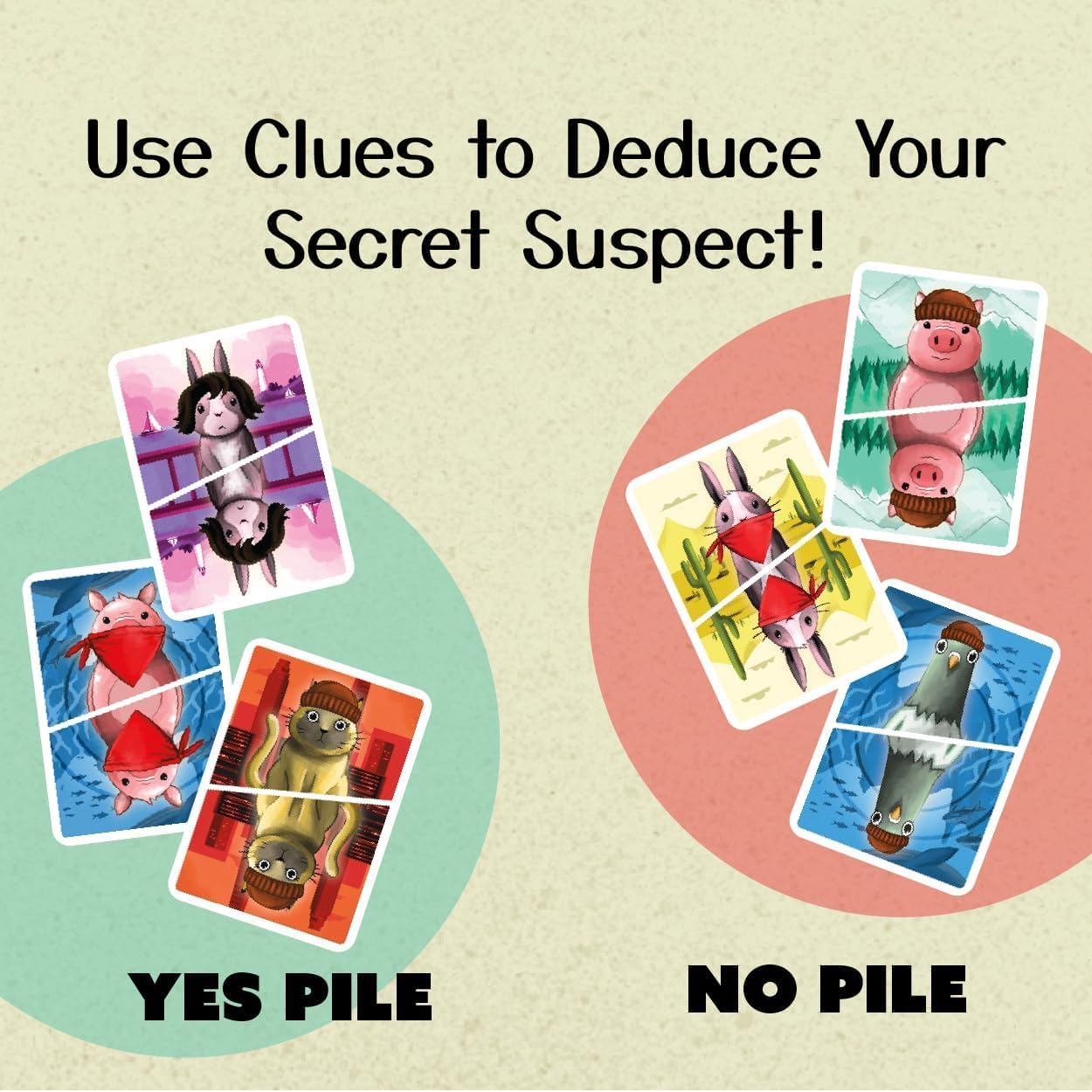 Gamewright - Deduckto - A Quackling Deduction Game - Card Game