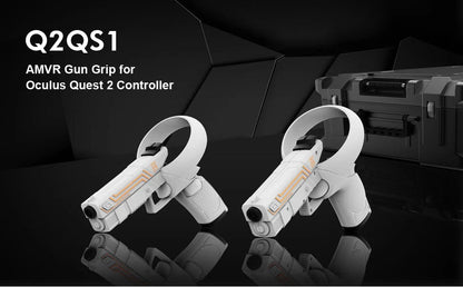 Suitable for Meta Quest 2 VR Grip Gun Stock Cover Enhance VR gaming experience quest2 grip accessories