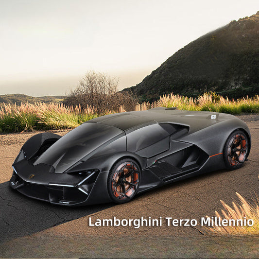 Lamborghini Reventón 1:24 Scale Die-Cast Alloy Supercar Model - Premium Collectible Metal Car Replica with Display Stand, Perfect Gift for Boys & Car Enthusiasts
