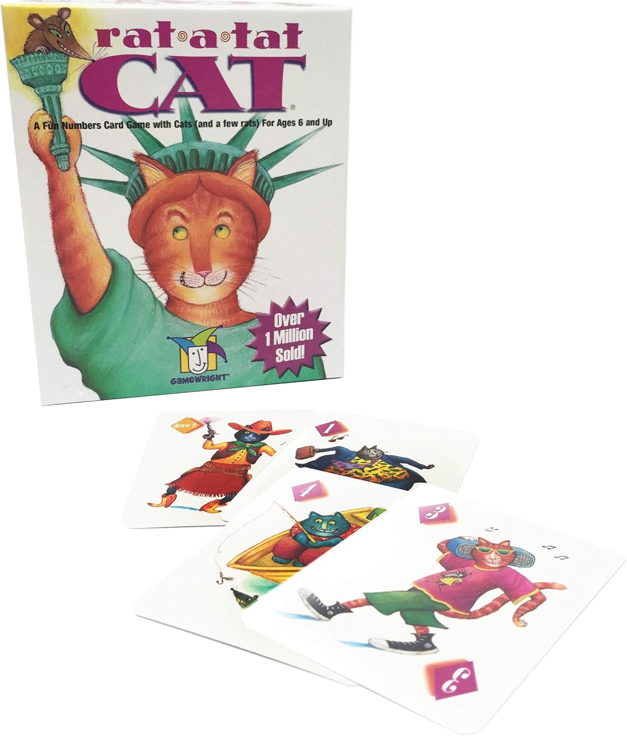 Gamewright CSG-RTC Rat-A-TAT CAT Card Game
