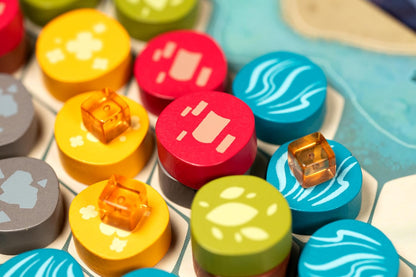 Strategy Board Game for 1-4 Players, Family Tabletop Game, Creative Puzzle Game, Ages 10+, 30 Minute Gameplay