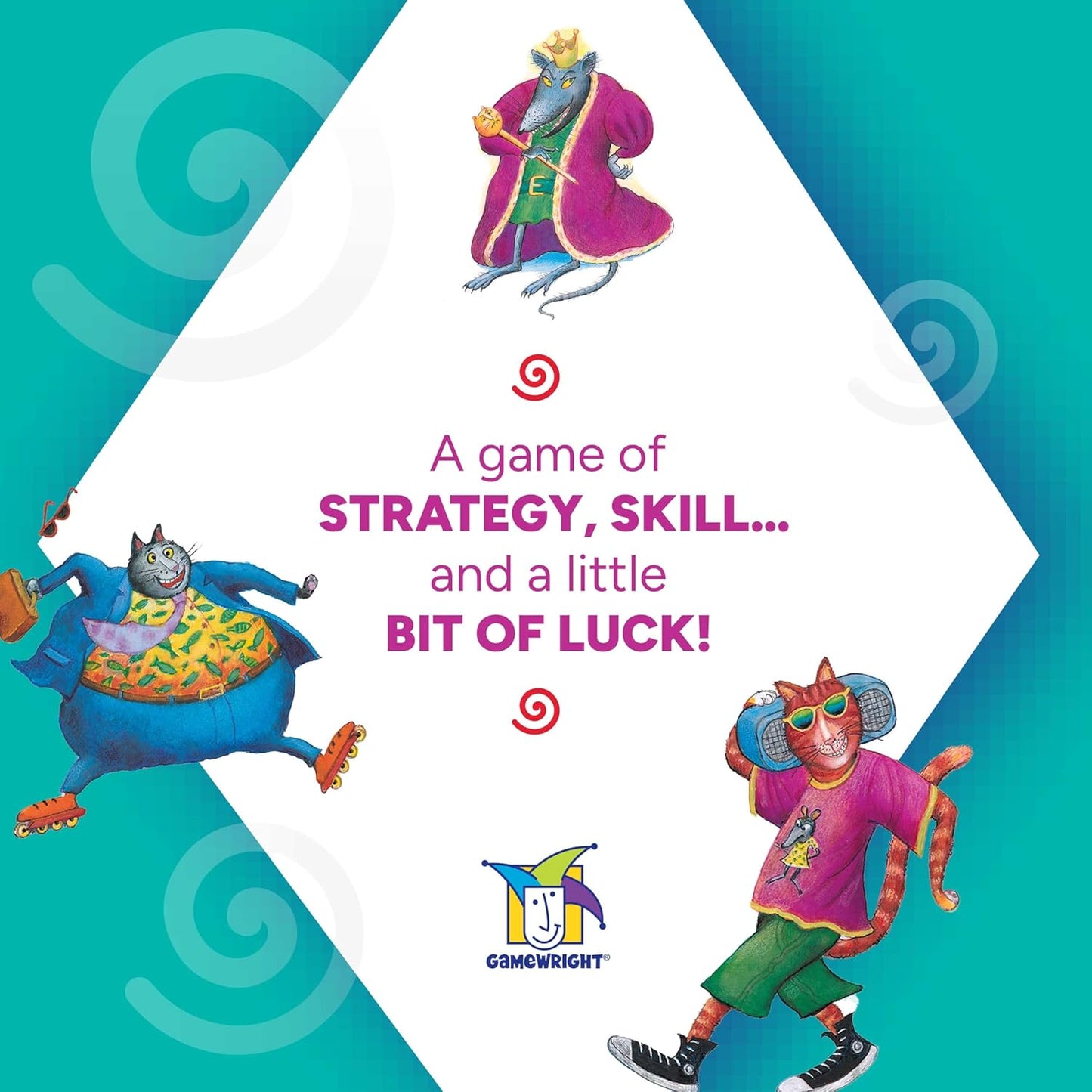 Gamewright CSG-RTC Rat-A-TAT CAT Card Game
