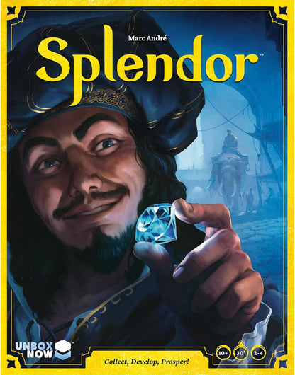 Space Cowboys Asmodee SPL01 Splendor Board Game, multi, standard
