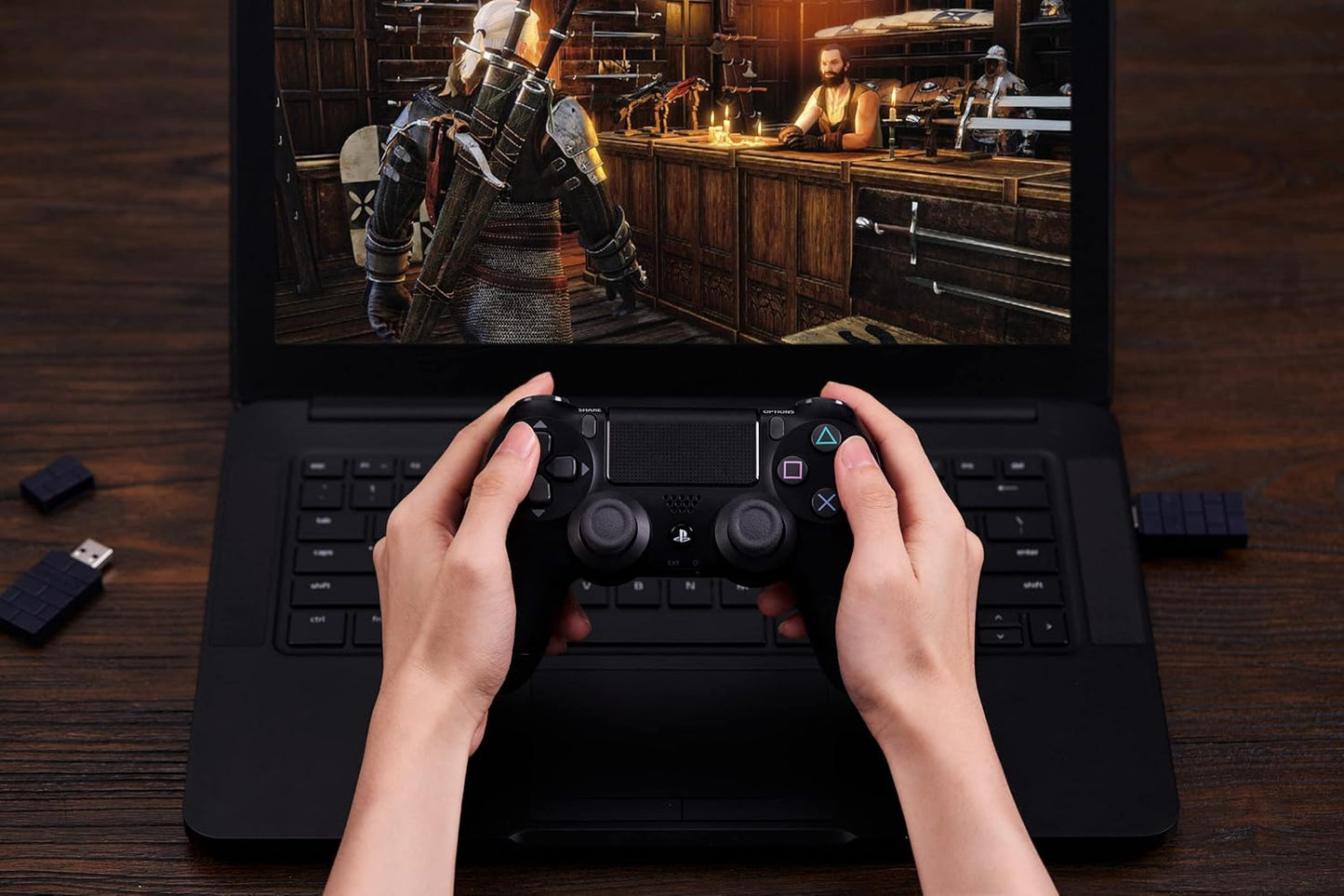 8Bitdo Wireless USB Adapter 2 for Switch, Switch OLED, Windows PC, Mac and Raspberry Pi, for PS5, PS4, Switch Pro Controller and More (Nintendo Switch//)