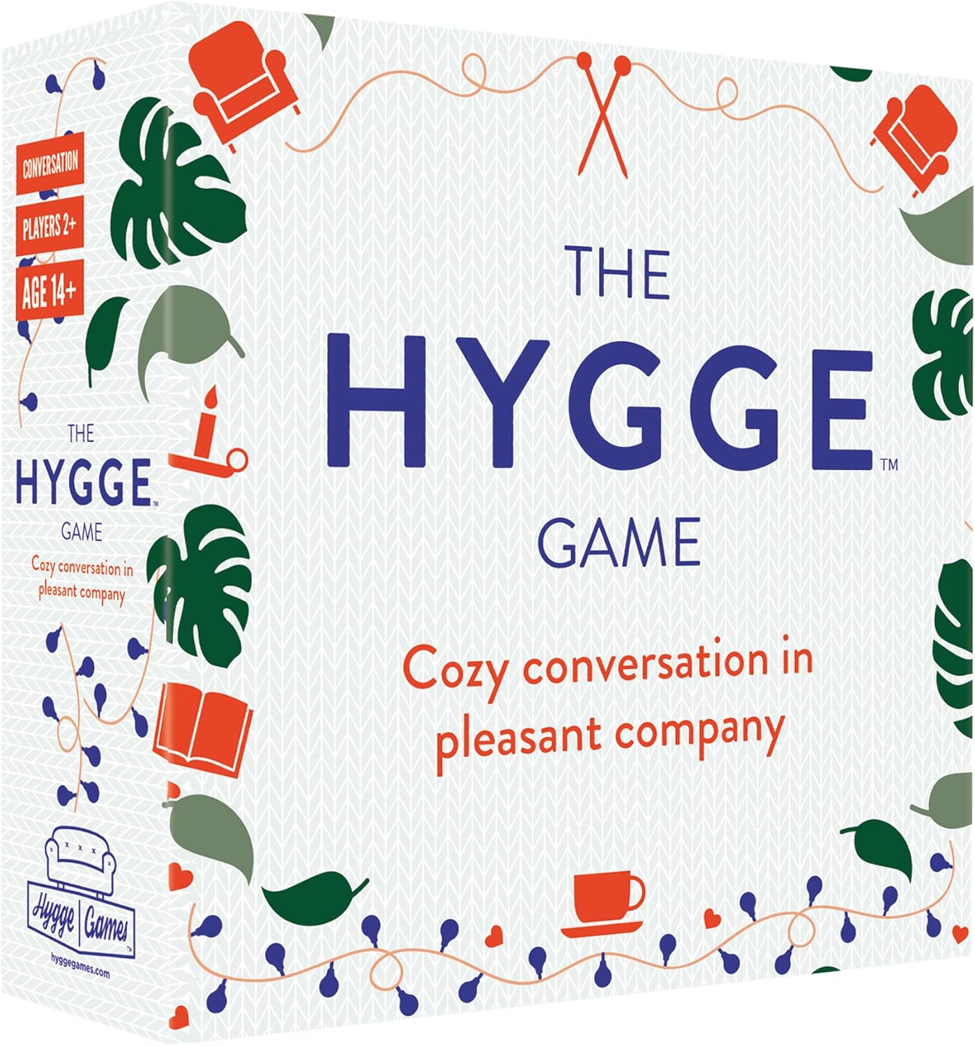 Hygge Games 21071 Cozy Conversation in Pleasant Company, White