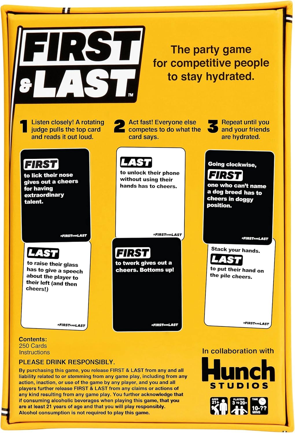 What Do You Meme? First and Last Card Game(Party Game)