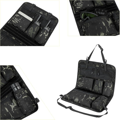 Tactical Car Back Seat Organiser, Back of Car Seat Storage Organizer for SUV/Truck/Sedan (Style V)