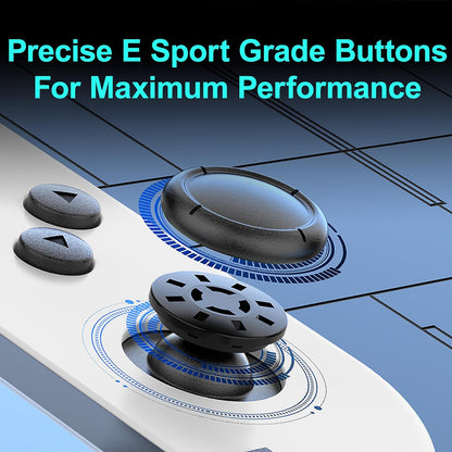 Wireless Controller Compatible with Nintendo Switch, Left & Right Game Controllers with Dual Vibration, Motion Control & Wake-Up Function