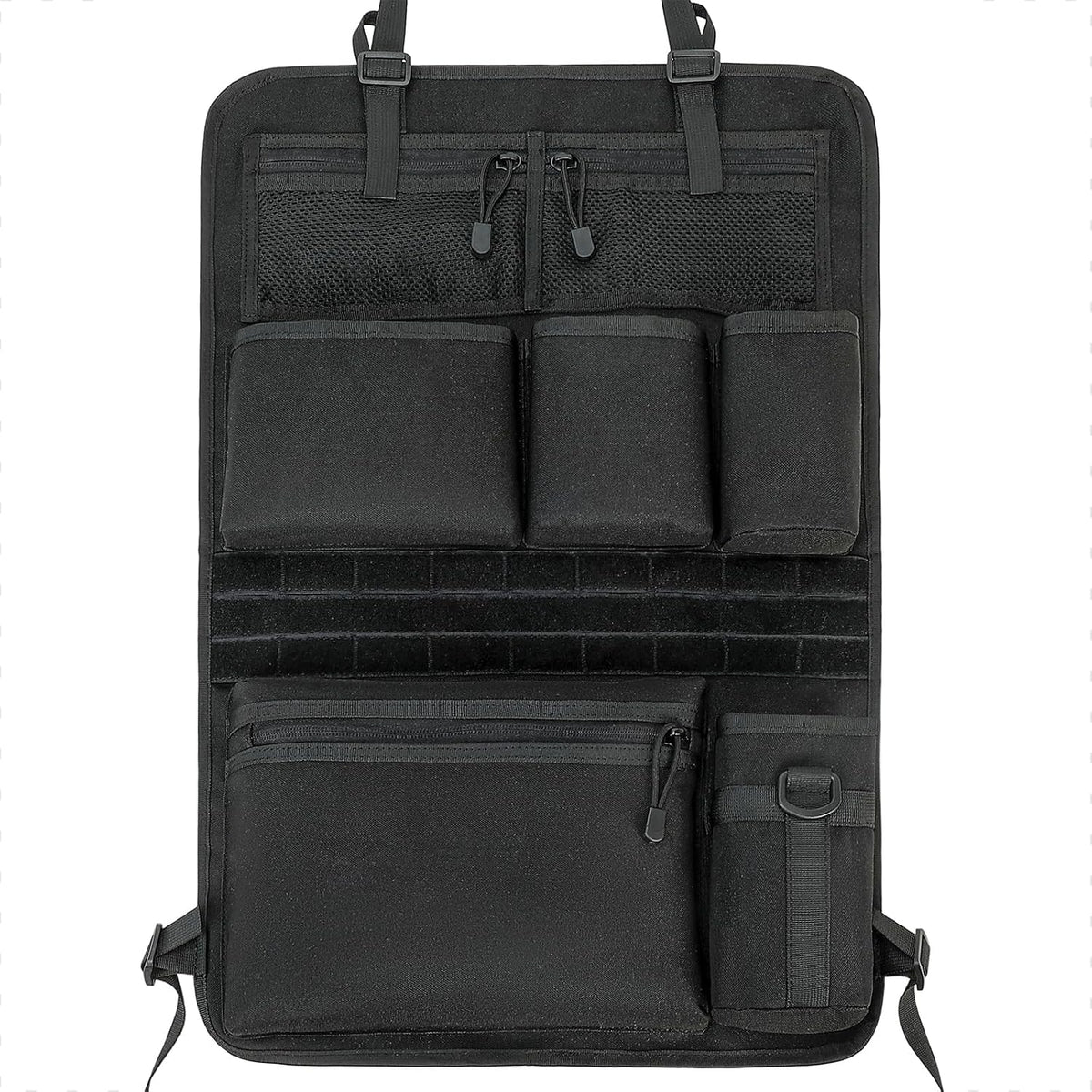 Tactical Car Back Seat Organiser, Back of Car Seat Storage Organizer for SUV/Truck/Sedan (Style V)