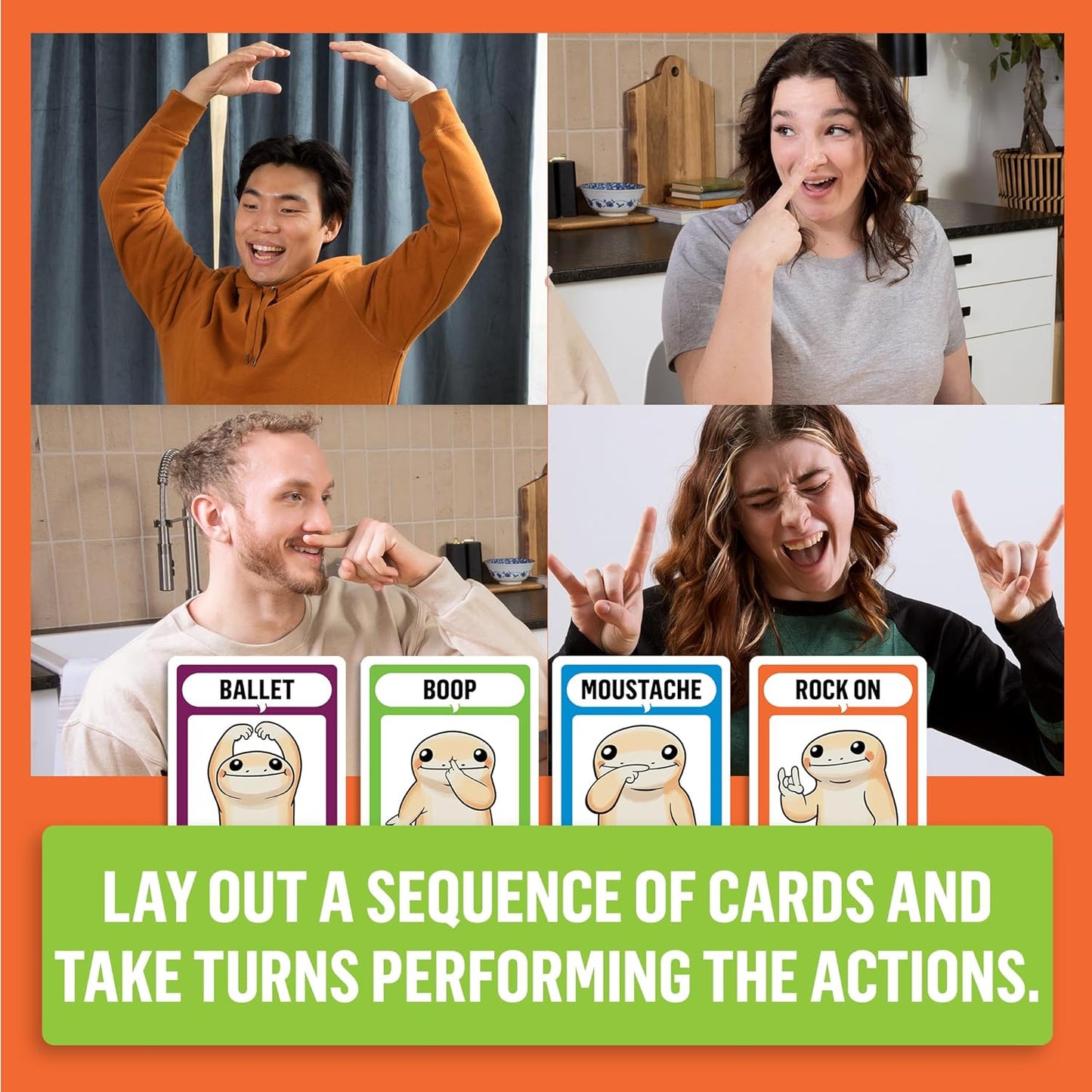 Exploding Kittens | Coyote Small Box | Bluffing Card Game | 3-8 Players, Ages 10+