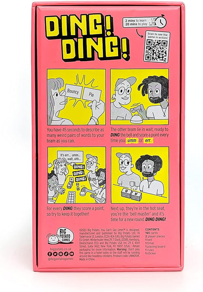 Big Potato Games You Can't Say UMM Party Game