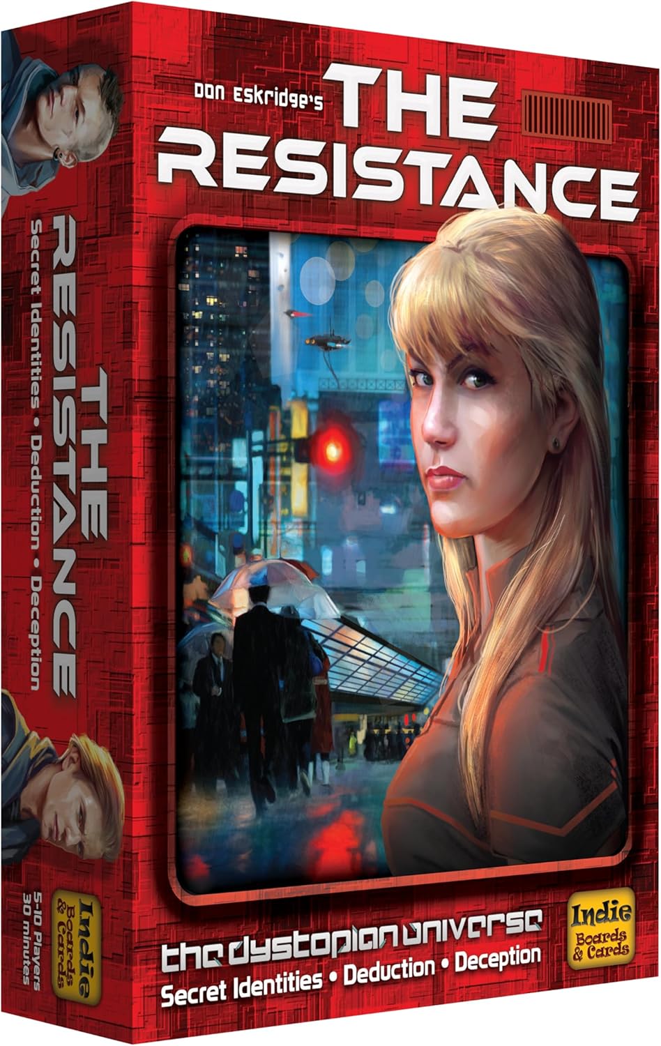 Indie Boards & Cards PSI RES2IBC The Resistance 3rd EditionStrategy Game